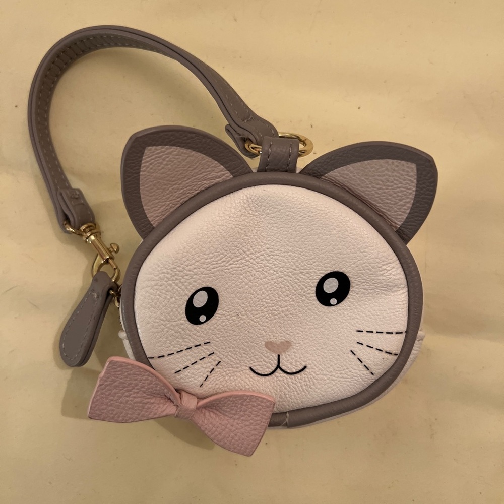 BETSEY JOHNSON cat wristlet